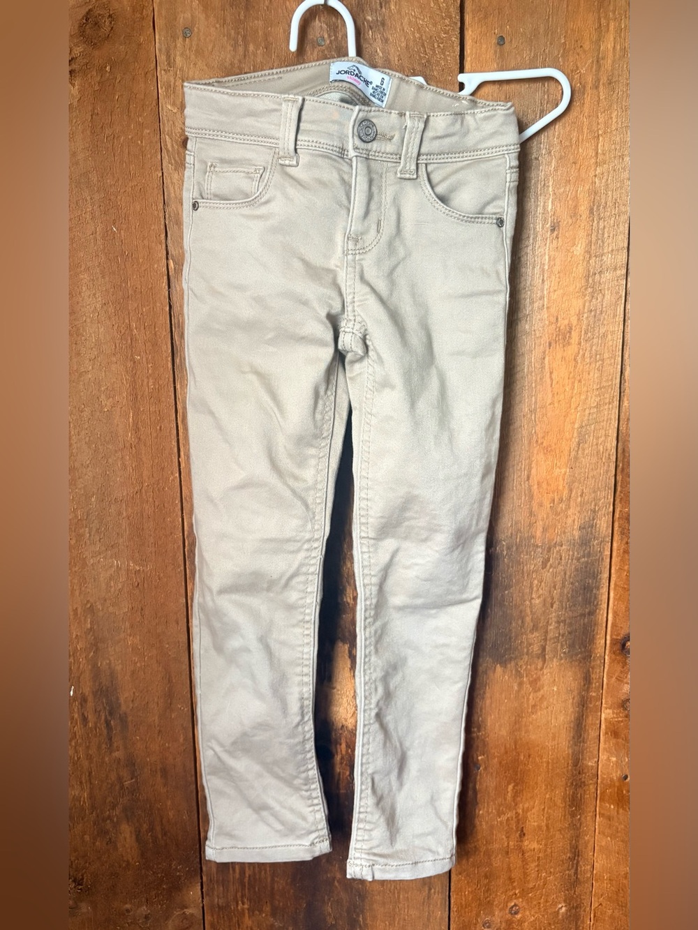 Jordache Skinny Pants in Neutral Tan